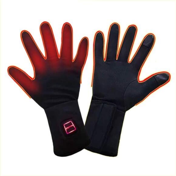 Rechargeable Battery Electric Heated Gloves for Arthritis Hands, Ultrathin Hand - Picture 1 of 7